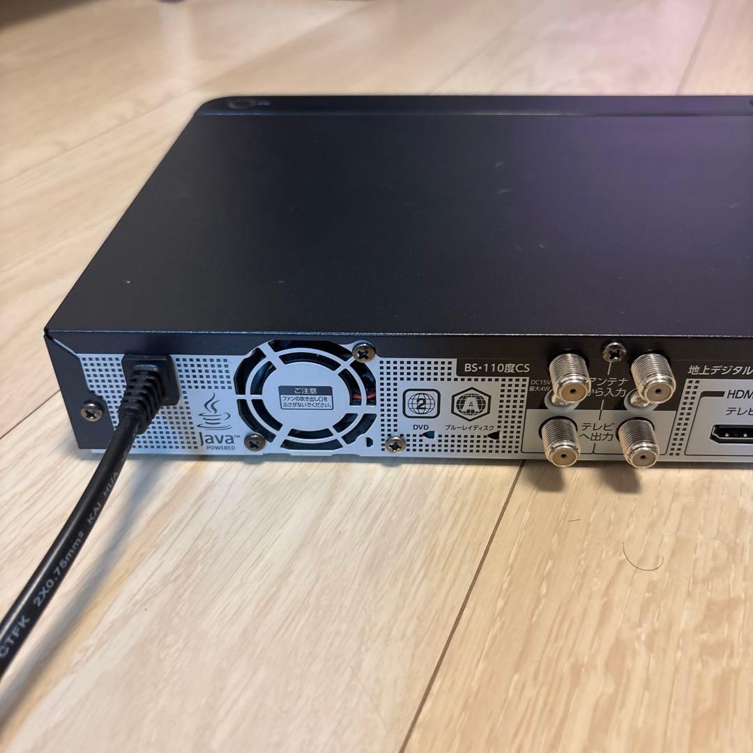 TOSHIBA DBR-W509 ブラック ブルーレイプレーヤー　付属品あり