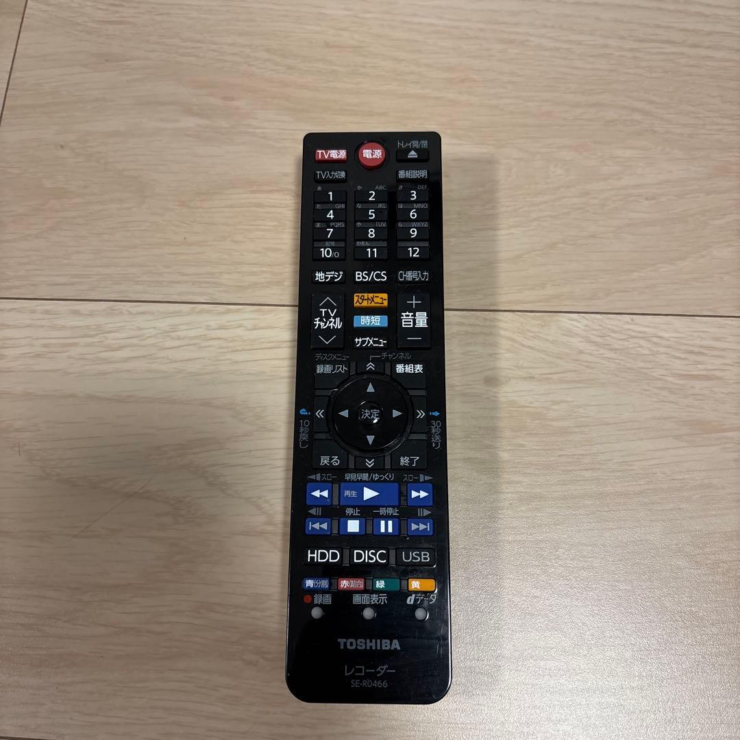 TOSHIBA DBR-W509 ブラック ブルーレイプレーヤー　付属品あり