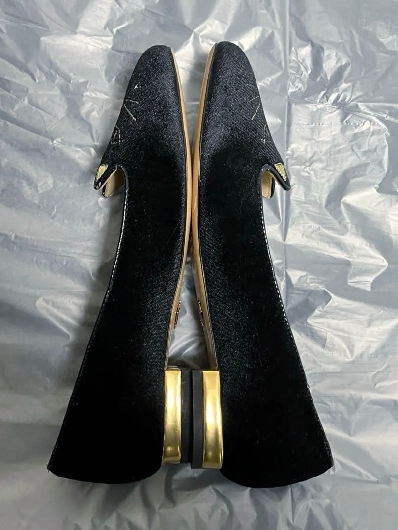 Charlotte Olympia kitty フラット パンプス 39 黒
