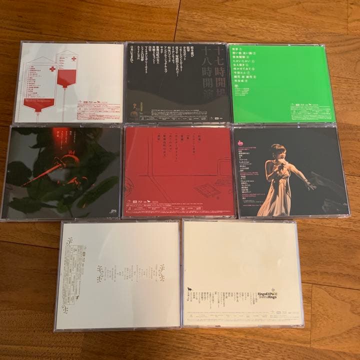 中古Blu-ray8枚組■椎名林檎LiVE BOX 限定生産