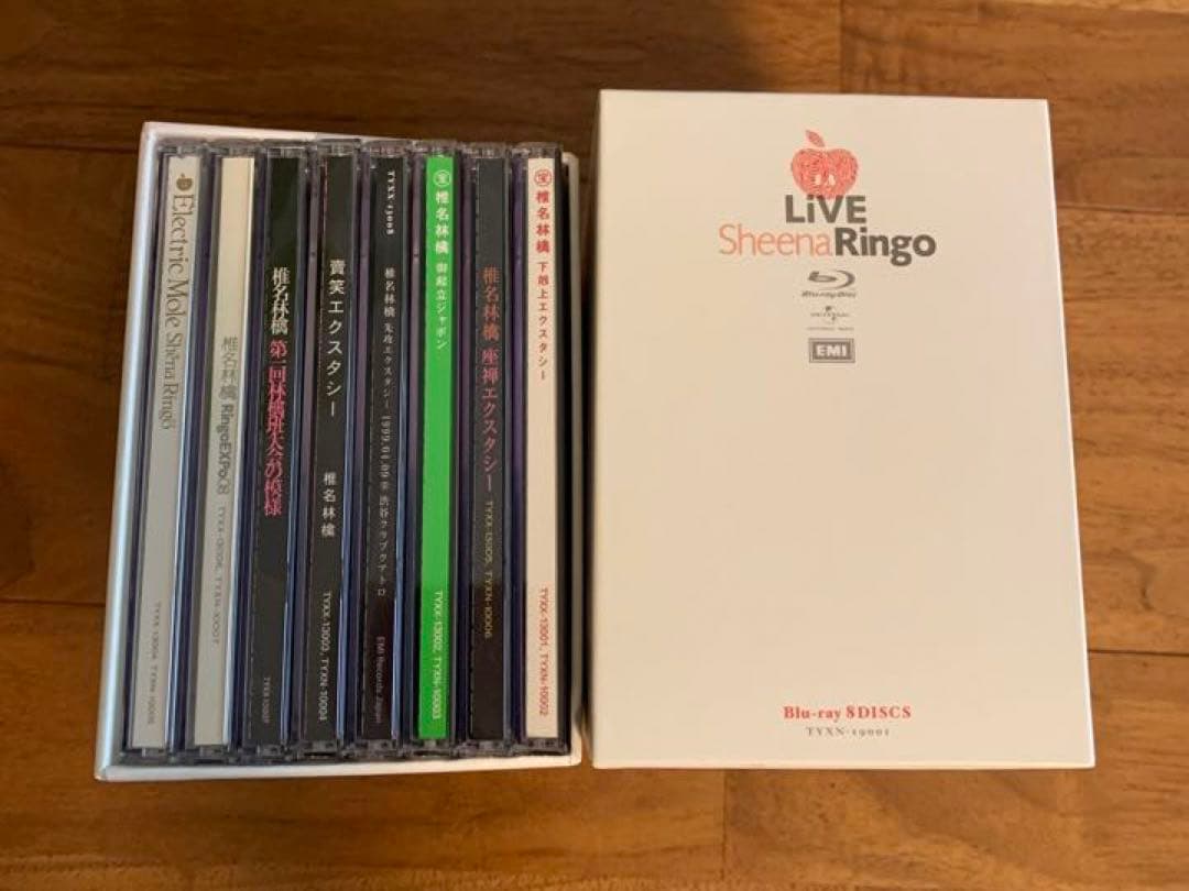 中古Blu-ray8枚組■椎名林檎LiVE BOX 限定生産