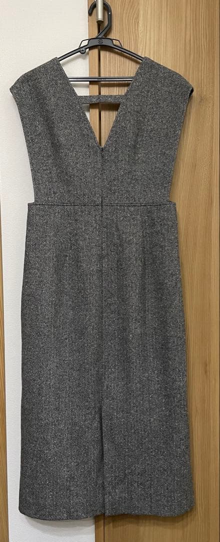 23区 シルクネップヘリンボーン オールインワン ワンピース