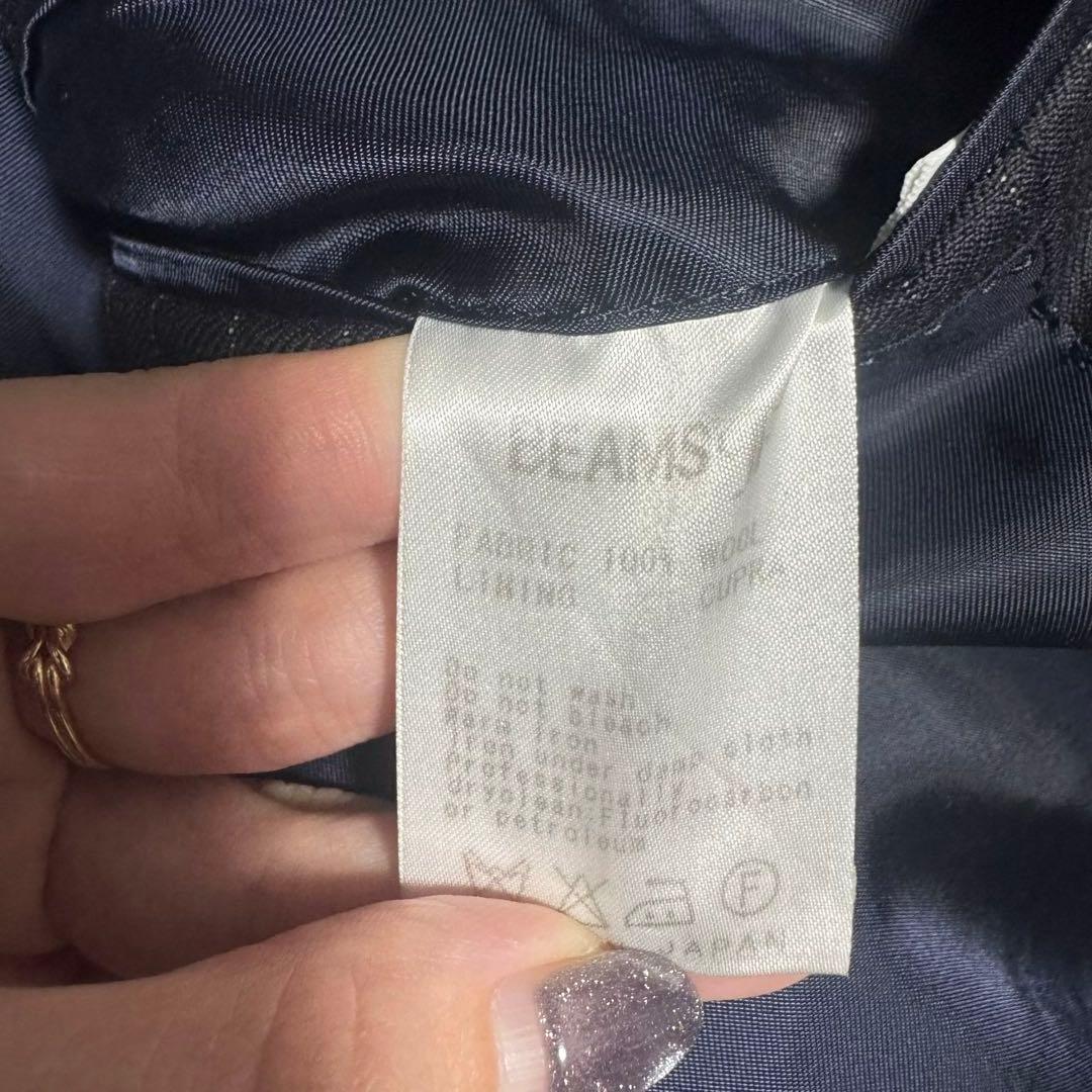 BEAMS F ビームスエフ スーツ セットアップ ストライプ ネイビー 95