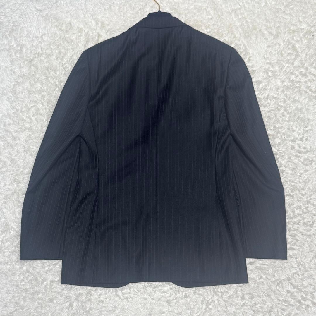 BEAMS F ビームスエフ スーツ セットアップ ストライプ ネイビー 95