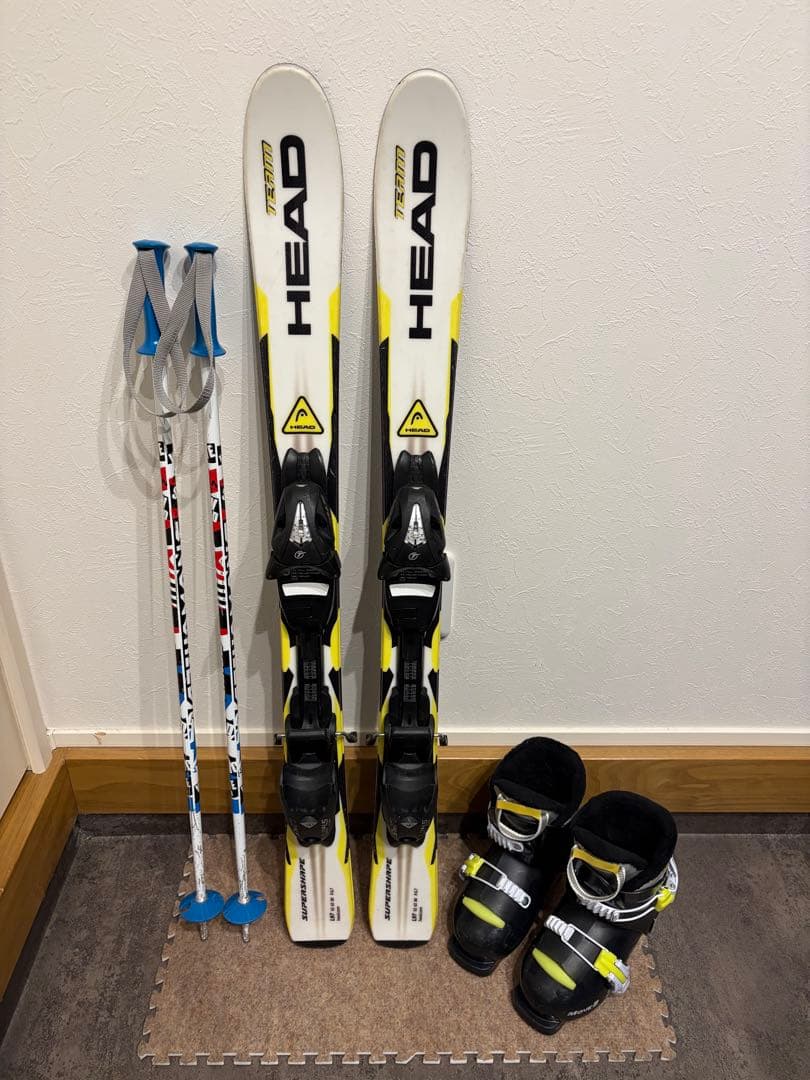 ★男の子用 4点セット メンテナンス.HOTWAX済★ atomic k2