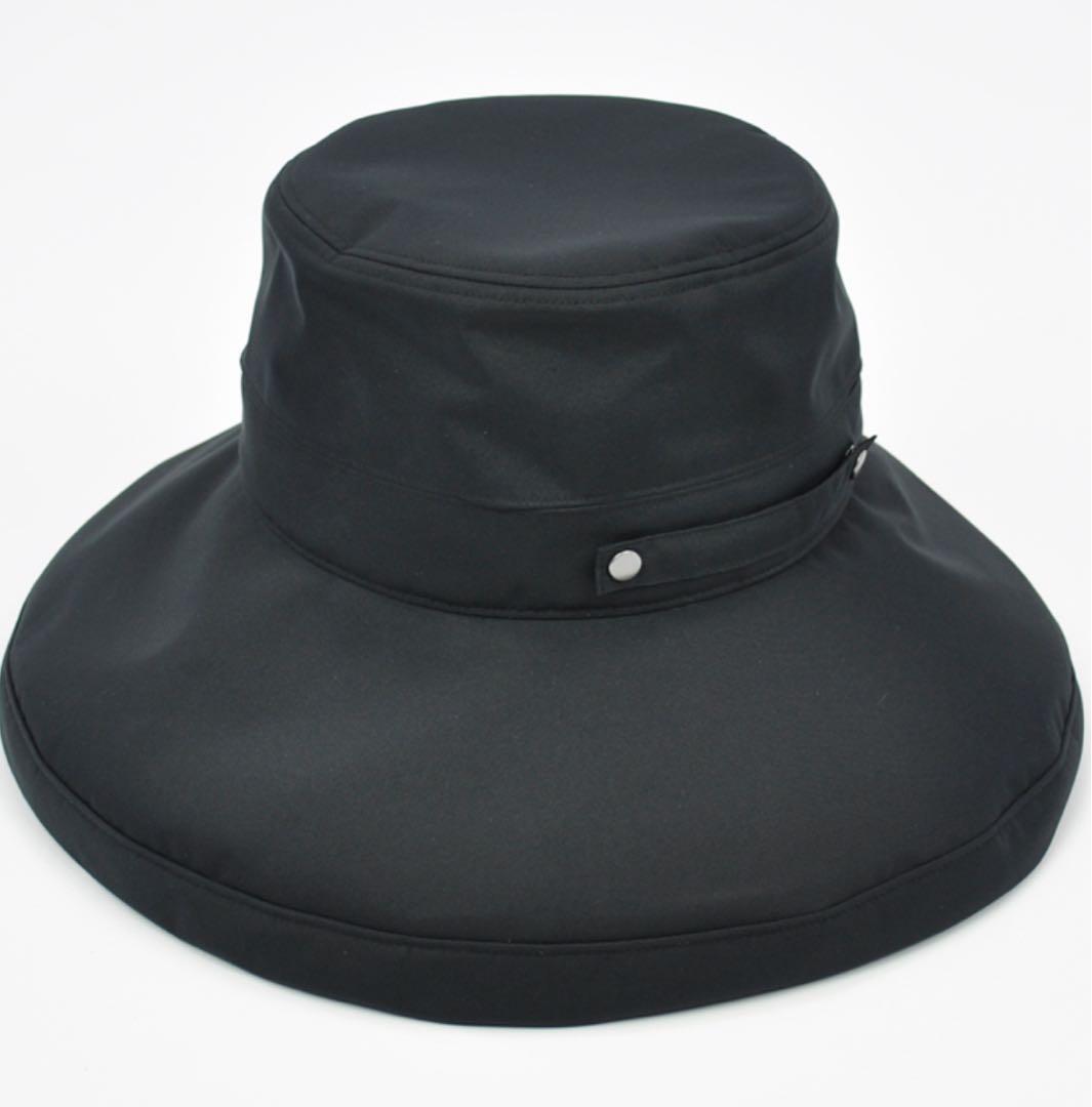 【完売品】サンバリア100 トラベルハット　黒／ブラック　L 完全遮光