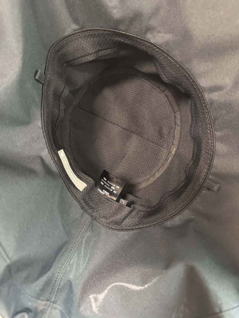 【完売品】サンバリア100 トラベルハット　黒／ブラック　L 完全遮光