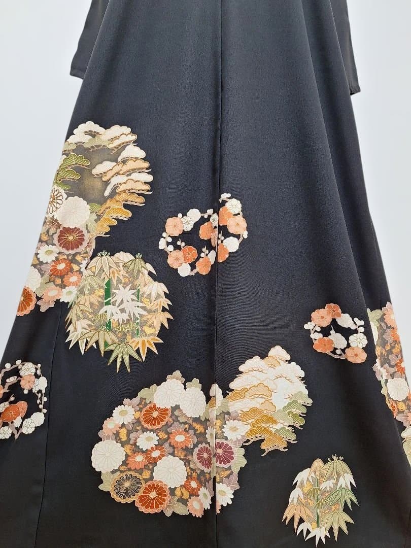 着物リメイクワンピース3615