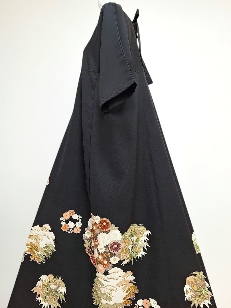 着物リメイクワンピース3615