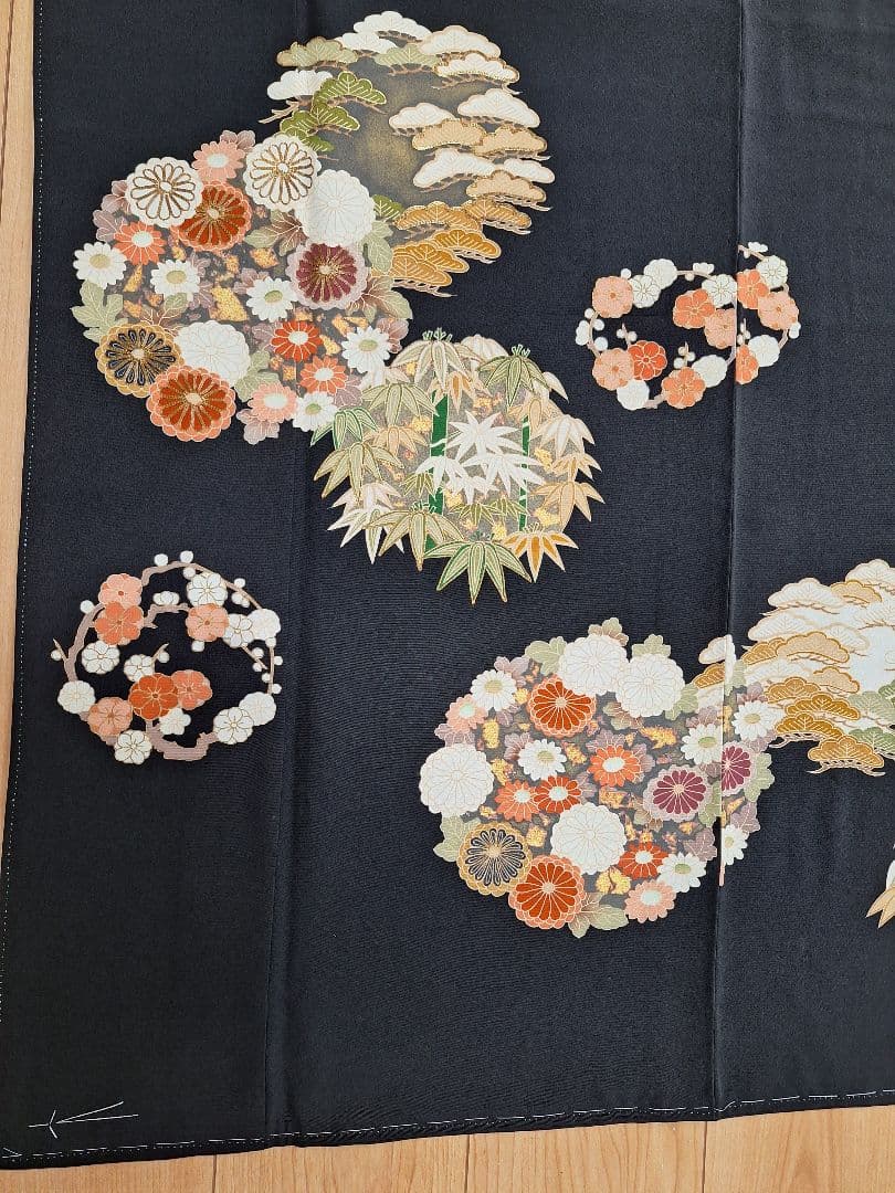 着物リメイクワンピース3615