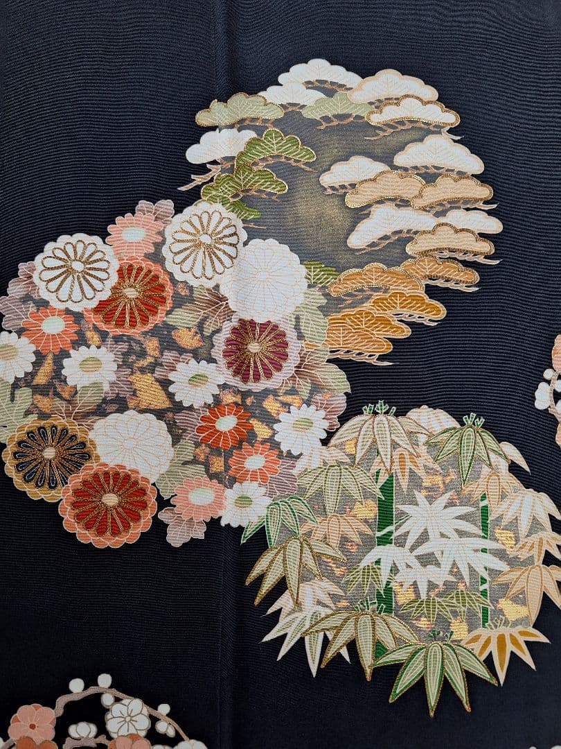 着物リメイクワンピース3615