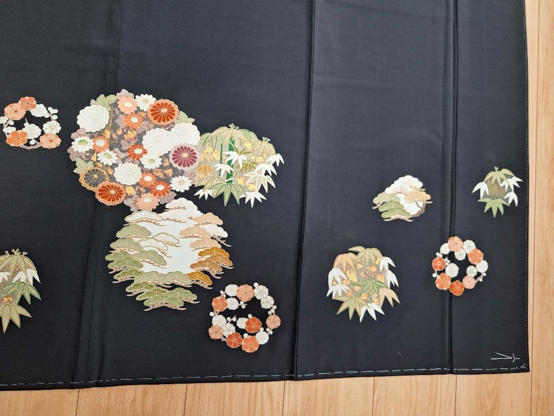 着物リメイクワンピース3615