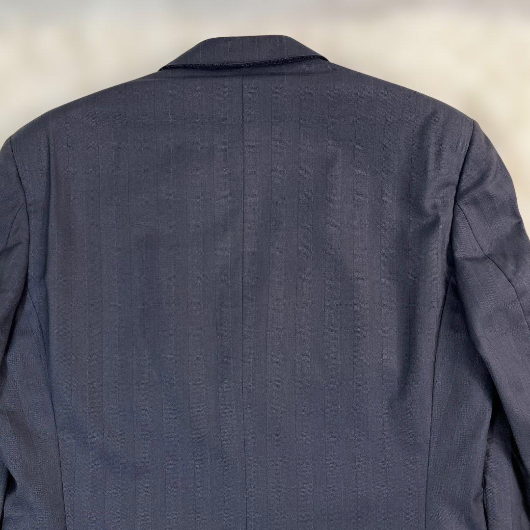 エルメネジルドゼニア ダブルスーツ ブラック系 シャドーストライプ 菅田将暉