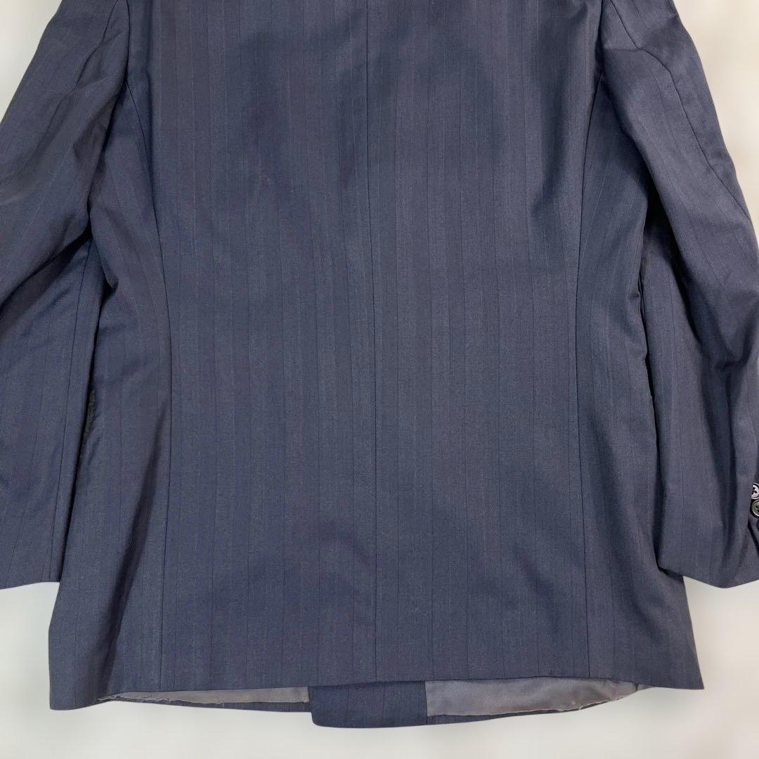 エルメネジルドゼニア ダブルスーツ ブラック系 シャドーストライプ 菅田将暉