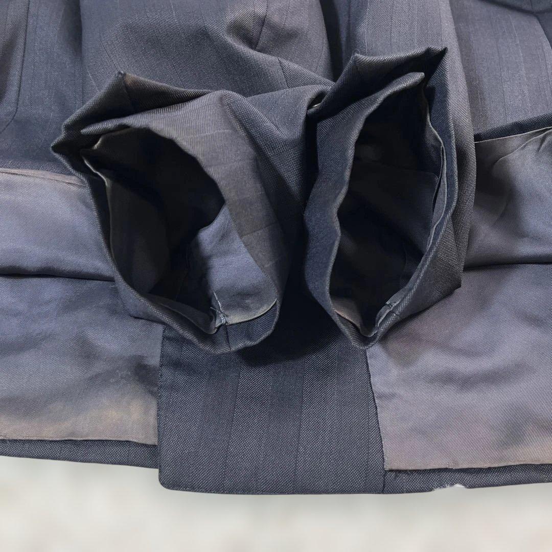 エルメネジルドゼニア ダブルスーツ ブラック系 シャドーストライプ 菅田将暉