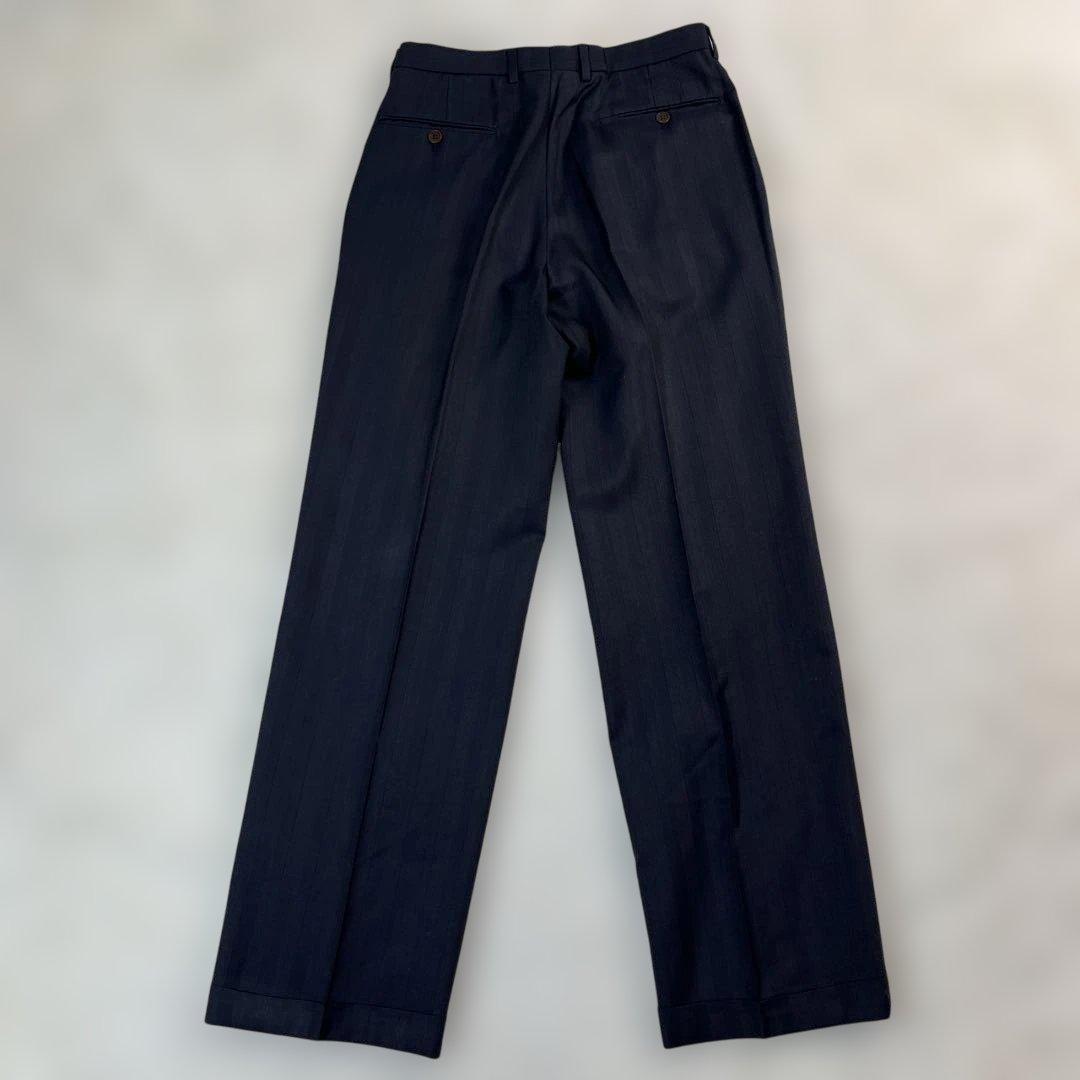 エルメネジルドゼニア ダブルスーツ ブラック系 シャドーストライプ 菅田将暉