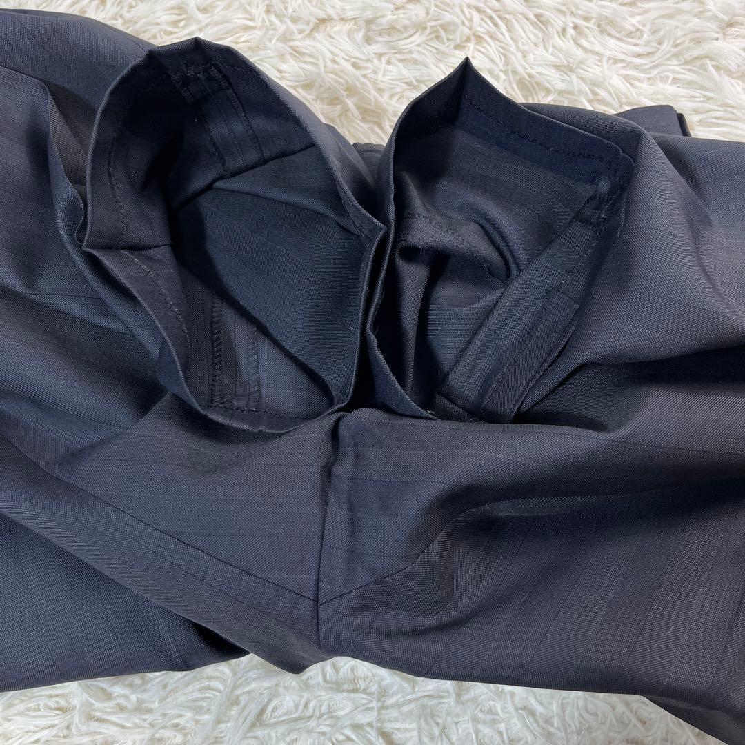 エルメネジルドゼニア ダブルスーツ ブラック系 シャドーストライプ 菅田将暉