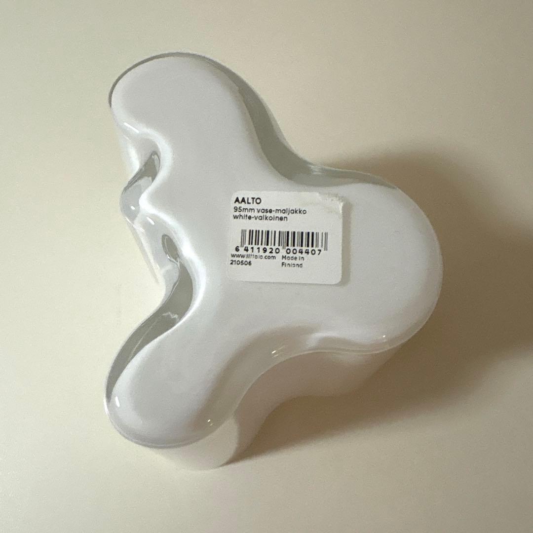 まもなく終了 イッタラ アアルトベース95mm ホワイト