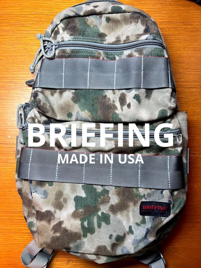 と*つ様 BRIEFING ブリーフィング ATTACK PACK 迷彩　USA
