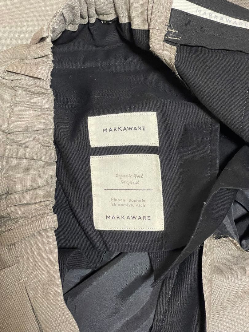 パンツ MARKAWARE CLASSIC FIT WOOL TROPICAL