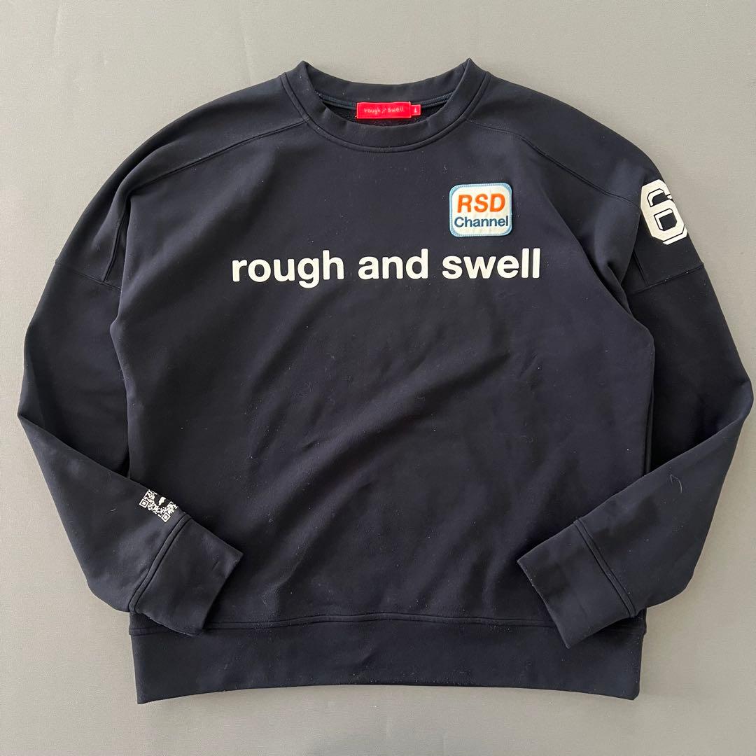 rough&swell ラフアンドスウェル　スウェット　ダンボールニット　メンズ