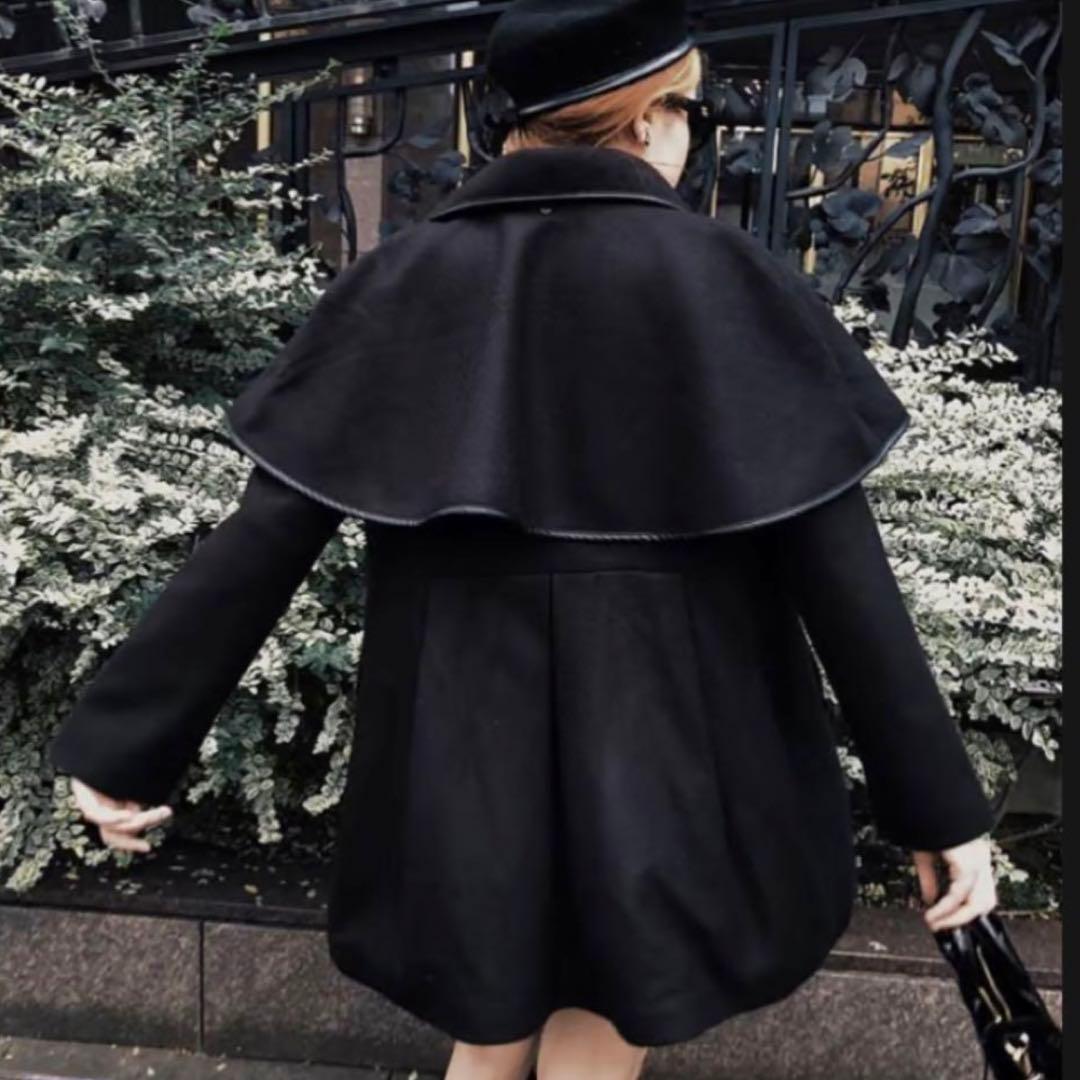 epine ケープコート 黒