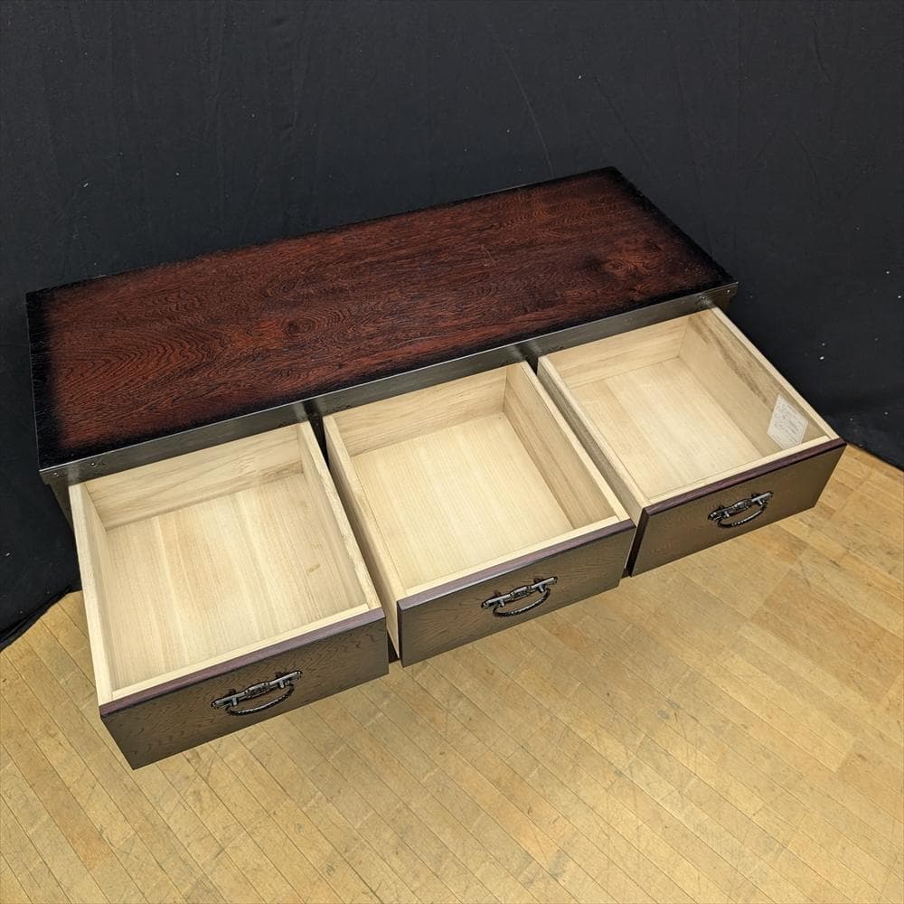 ノダ工芸　道海　ローチェスト　整理箪笥　タンス　たんす　チェスト　引き出し　収納