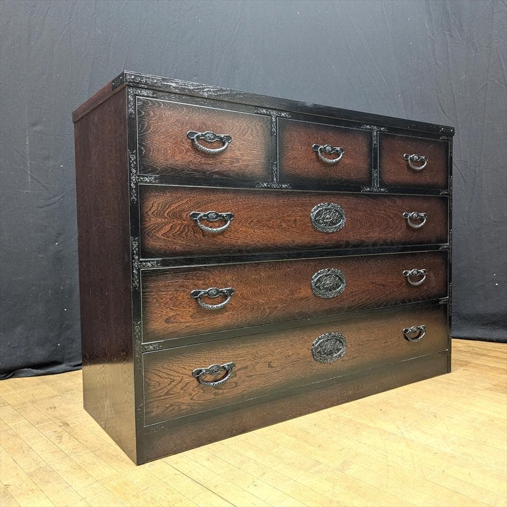 ノダ工芸　道海　ローチェスト　整理箪笥　タンス　たんす　チェスト　引き出し　収納