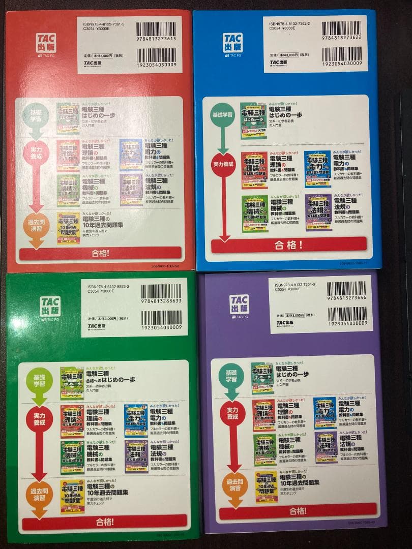 みんなが欲しかった! 電験三種 理論・電力・機械・法規の教科書&問題集セット