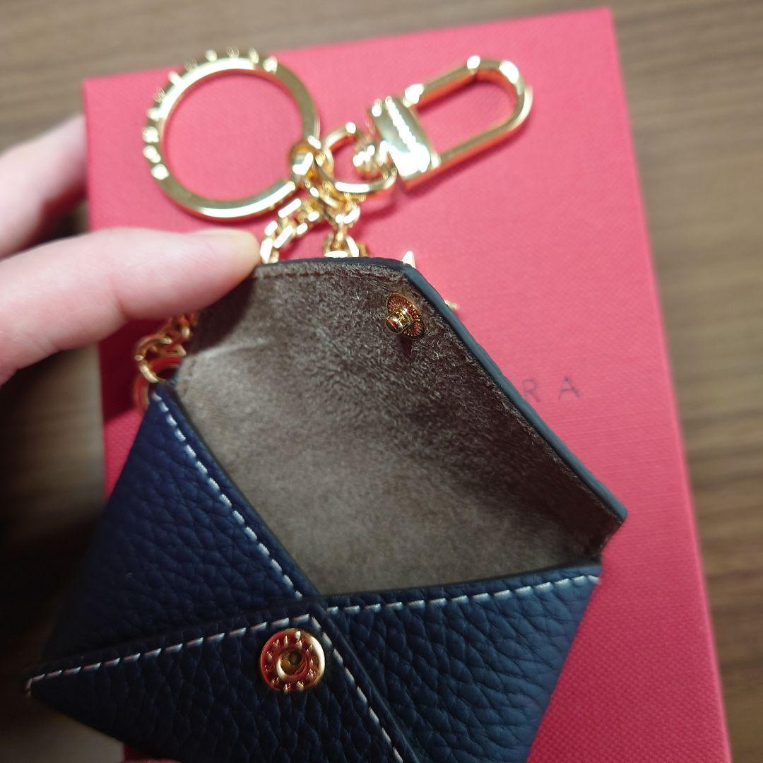 BONAVENTURA ボナベンチュラ スターチェーン キーホルダー　ネイビー