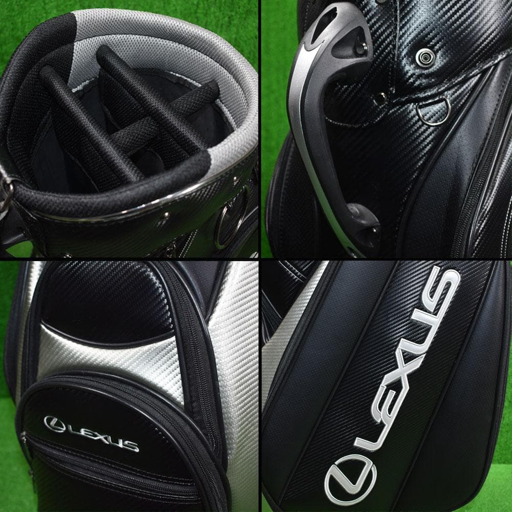 LEXUS/レクサス ゴルフ キャディバッグ９.５型【ブラック】非売品！