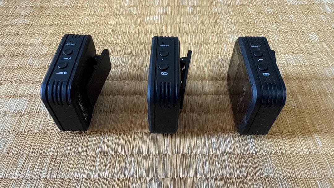 【使用数日のみ】Synco G2A2 ワイヤレスマイク