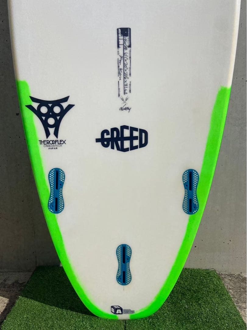 ジャスティスサーフボード　グリード　USED　パフォーマンス.