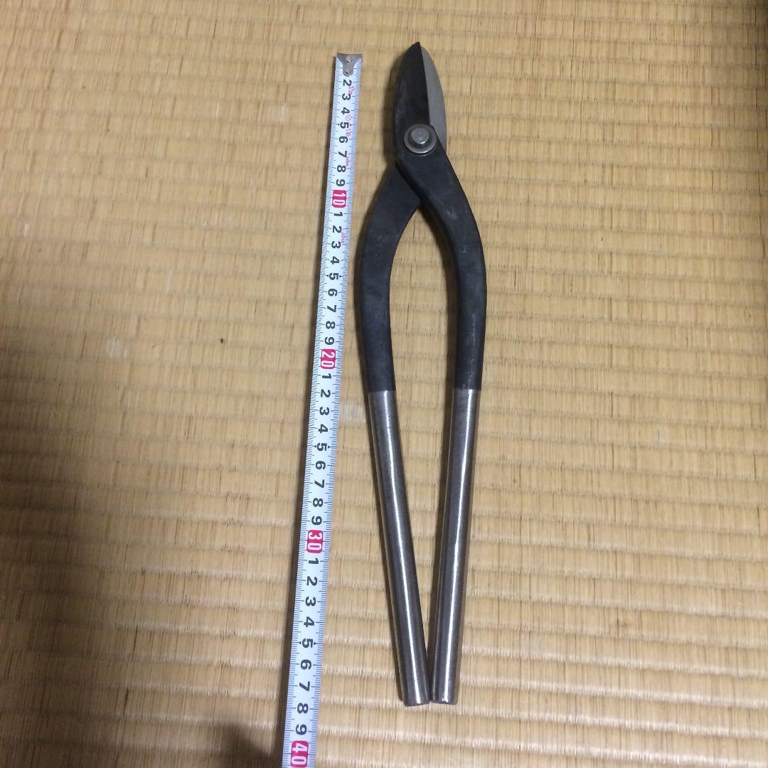 本職用帯鉄切り鋏 高光印 大型