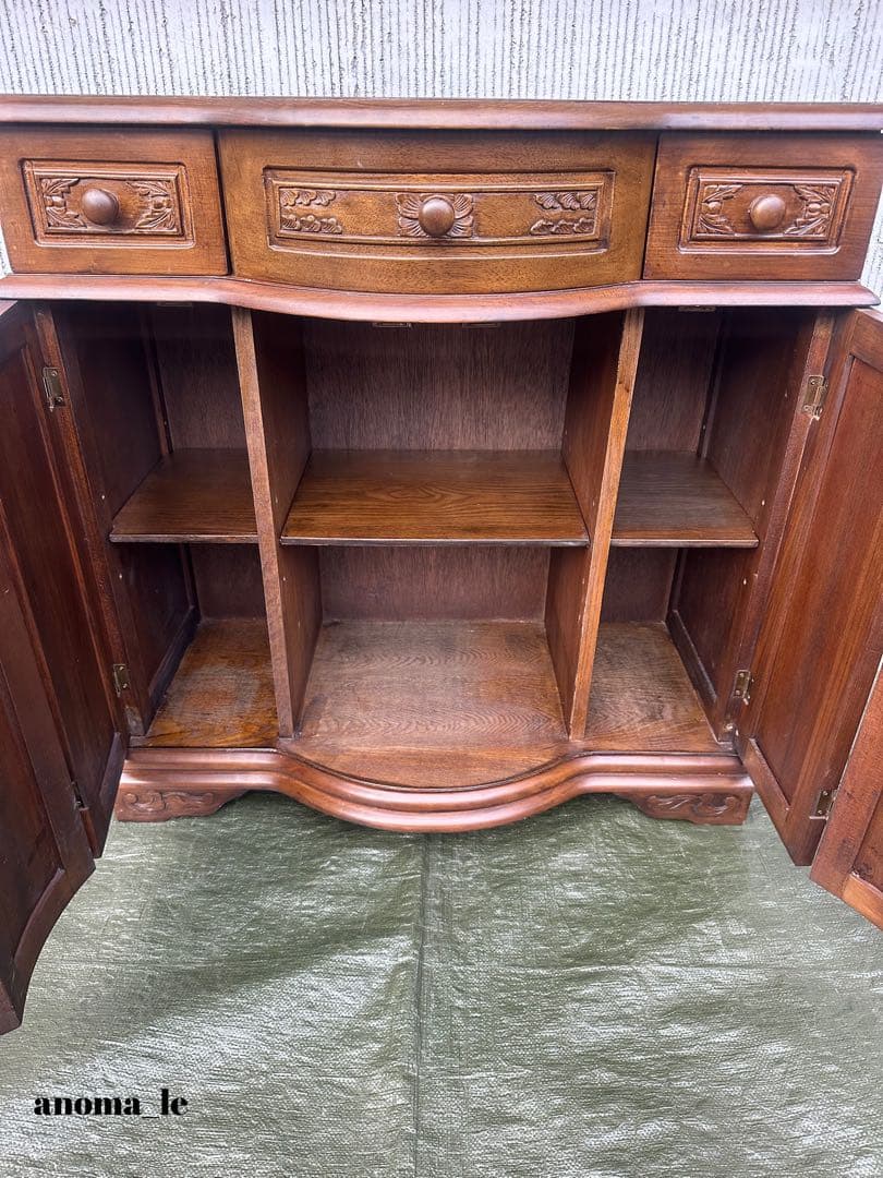 【キャビネット】木製　チェスト　コンソール　花台　飾り台　収納棚◎