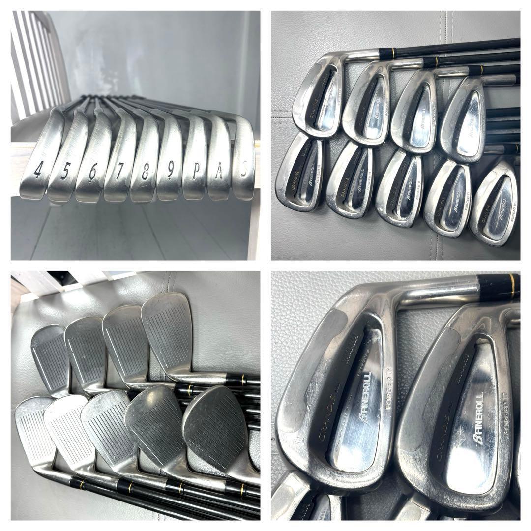 本格派 メンズゴルフクラブ 14本 フルセット スリクソン　キャディバッグ