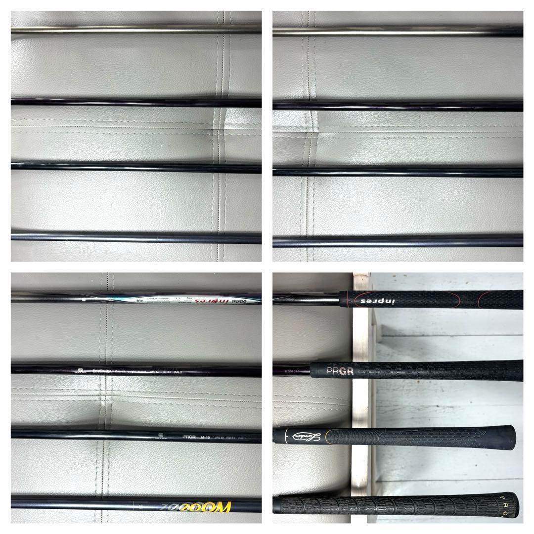 本格派 メンズゴルフクラブ 14本 フルセット スリクソン　キャディバッグ