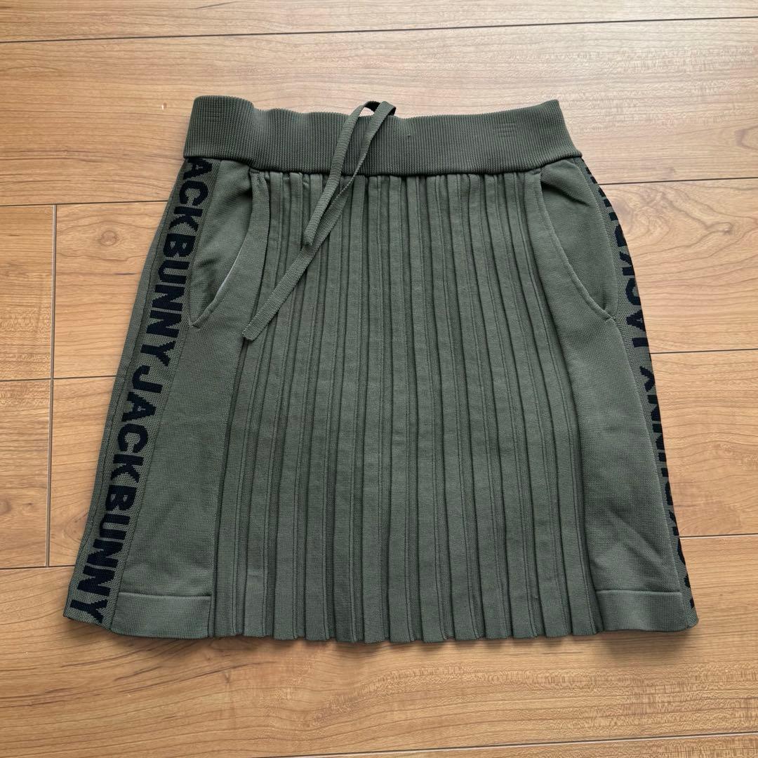 【JACKBUNNY 】フーディーとスカートセット カーキ