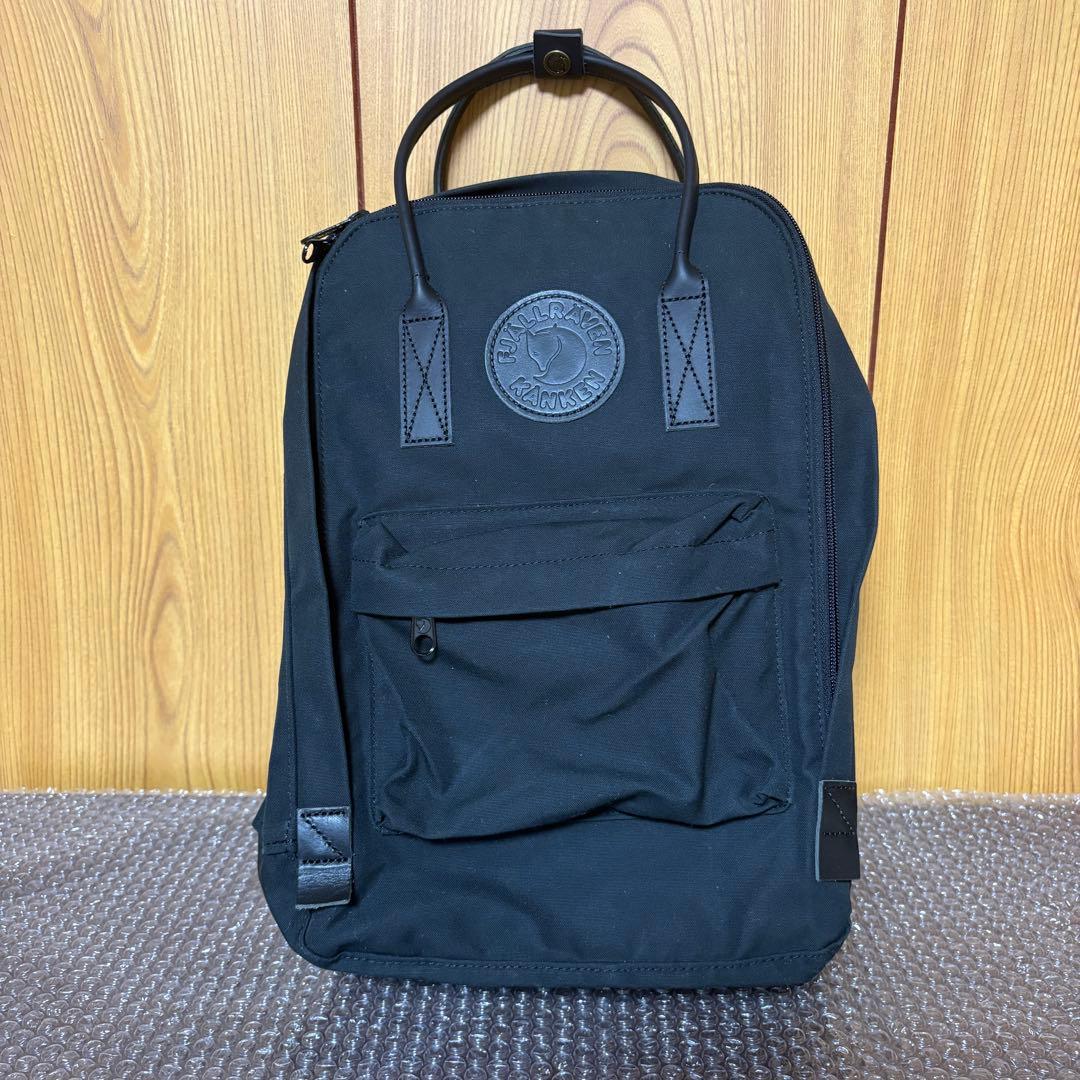 Kanken No. 2 Black Laptop 15インチ ブラック レザー