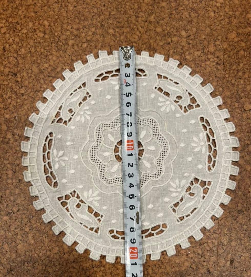 汕頭ランチョンマット未使用品まとめ売り 長方形と円形2種 計39枚