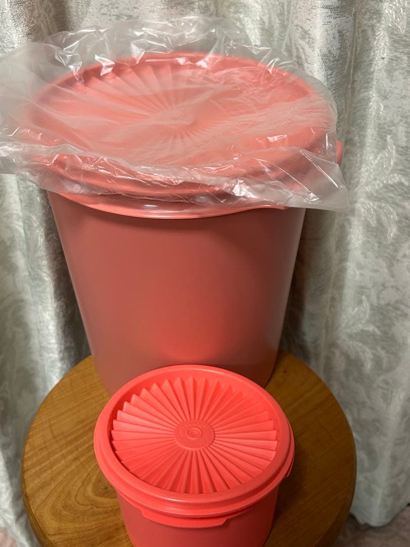 【新品】タッパーウェア　マキシデコレーター(5.5ℓ)、ミニデコレーターセット