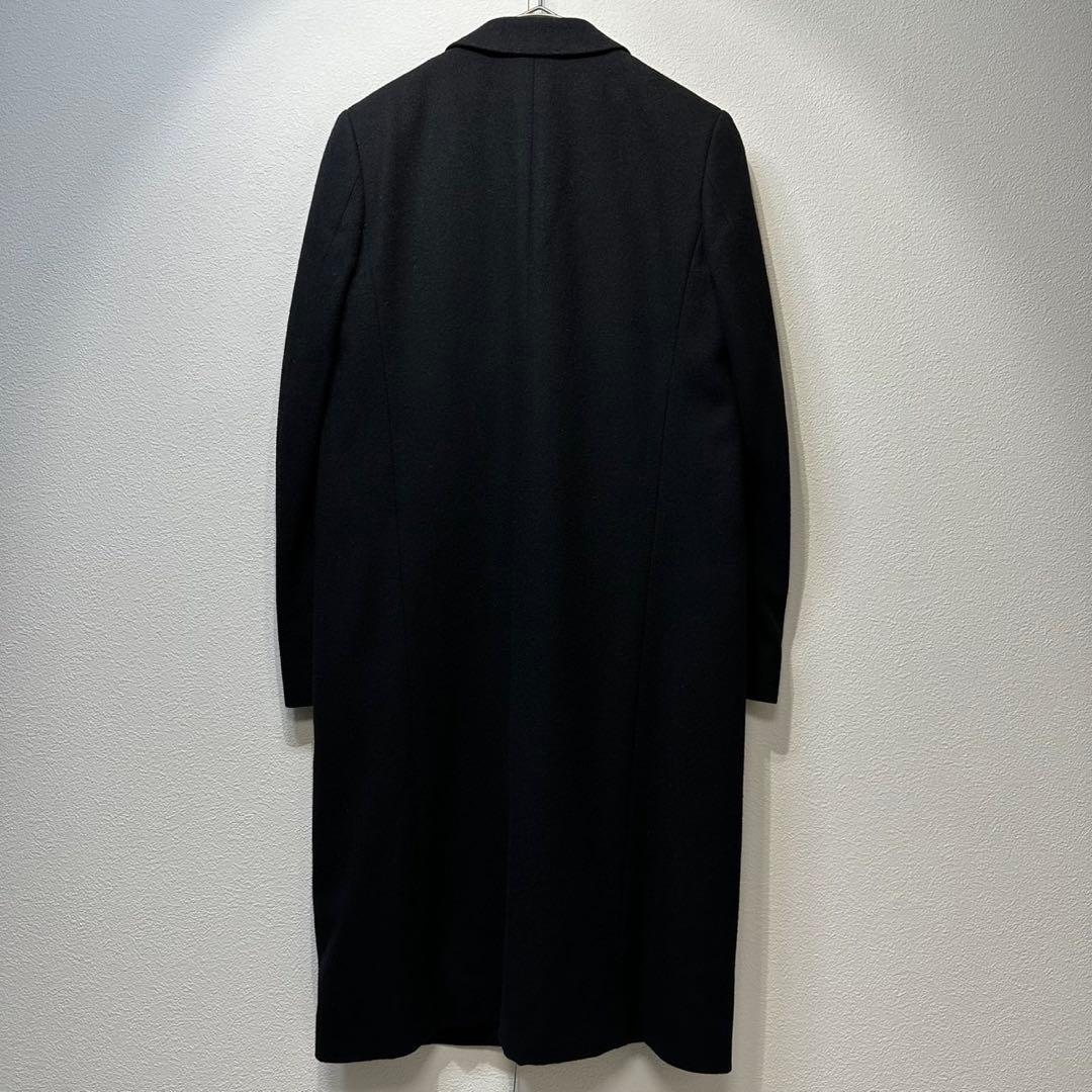希少 HYKE 上質 ウール 3B デザイン ロング チェスターコート 1