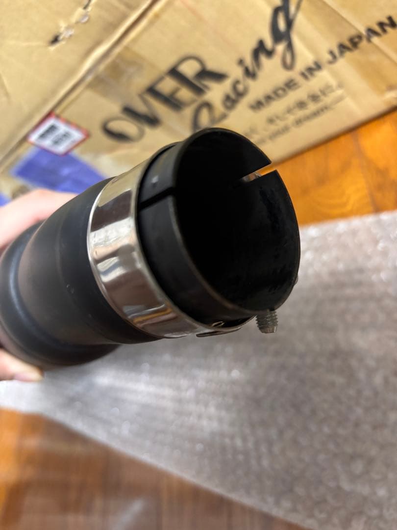 OVER ブラック マフラー レブル250