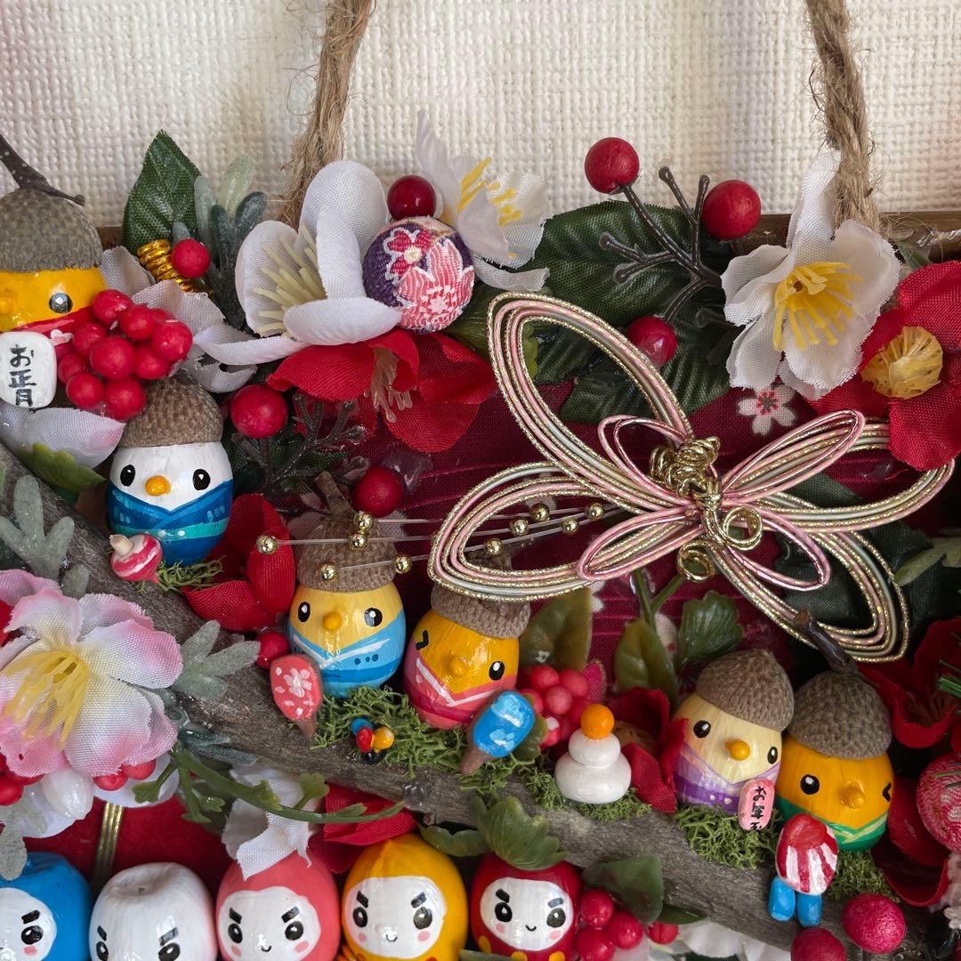 マシュマロさま専用☆1月の壁掛け