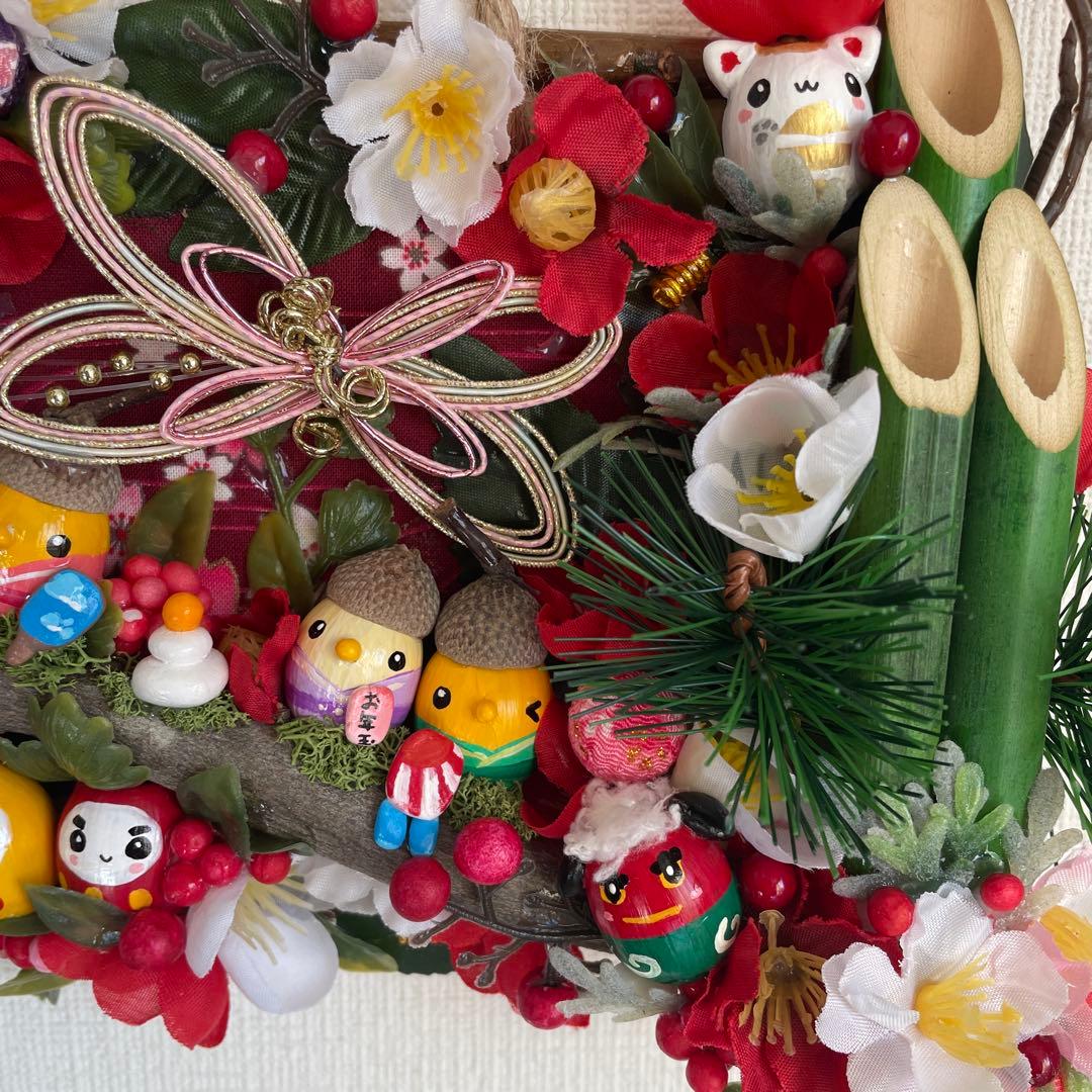 マシュマロさま専用☆1月の壁掛け