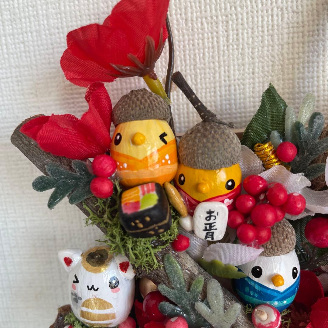 マシュマロさま専用☆1月の壁掛け