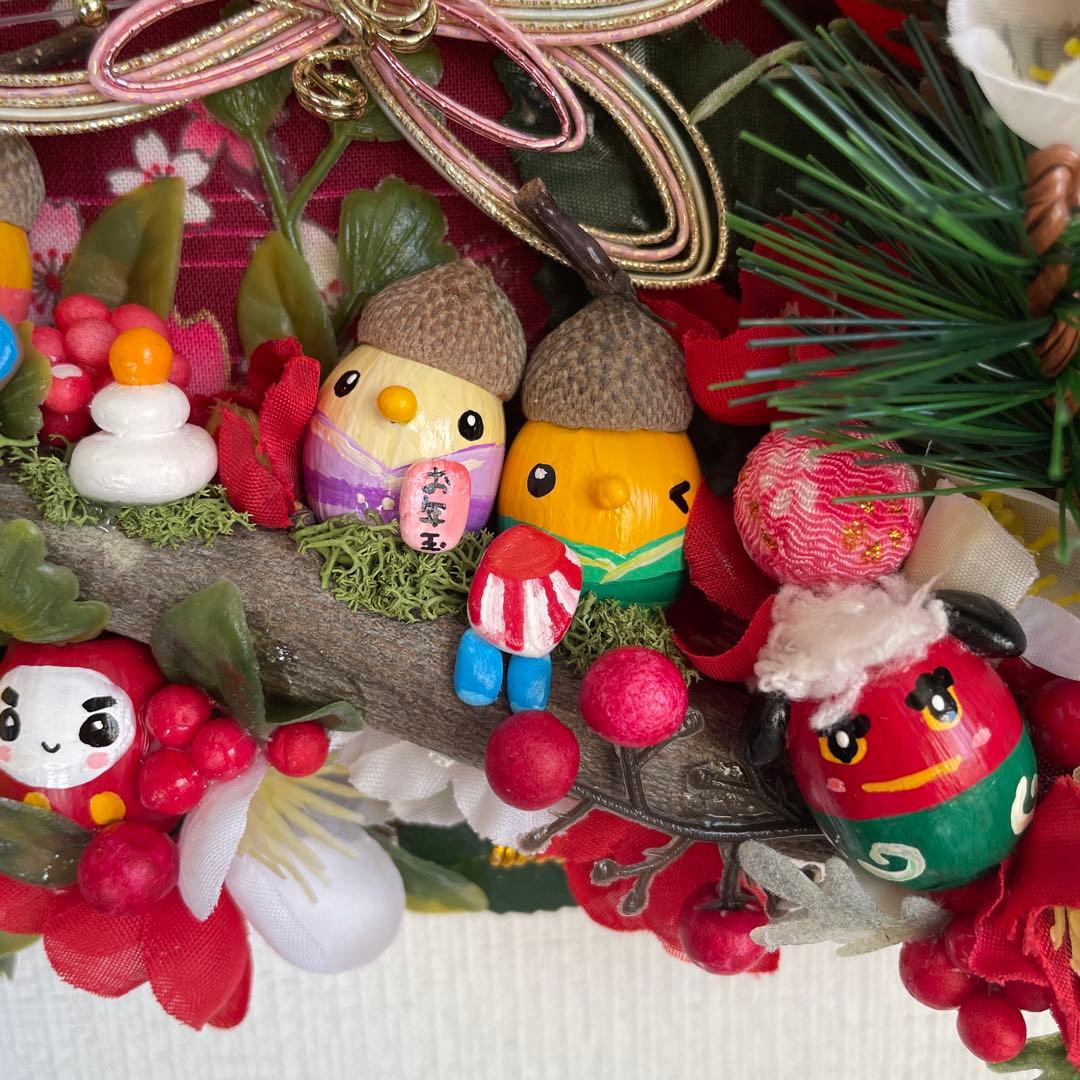 マシュマロさま専用☆1月の壁掛け