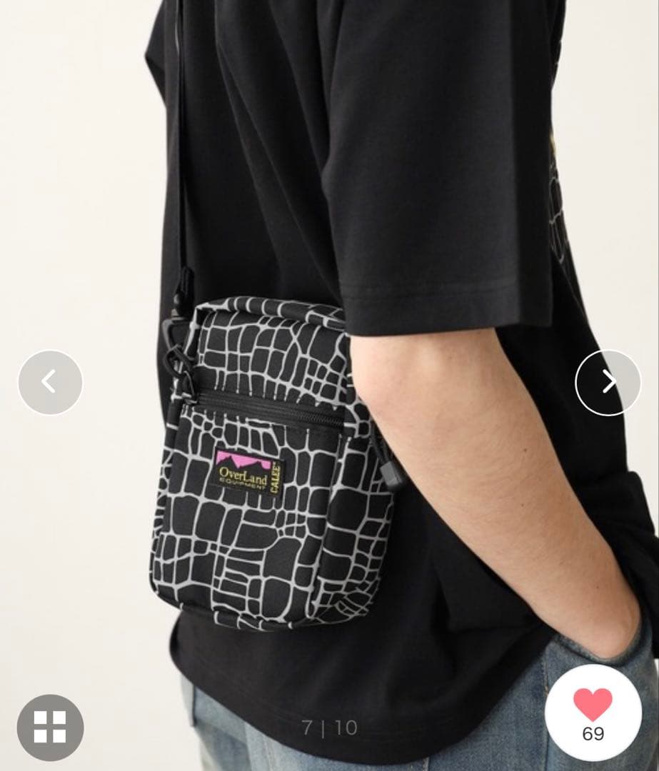 Shingo Uchiyama OverLand ショルダーバッグ