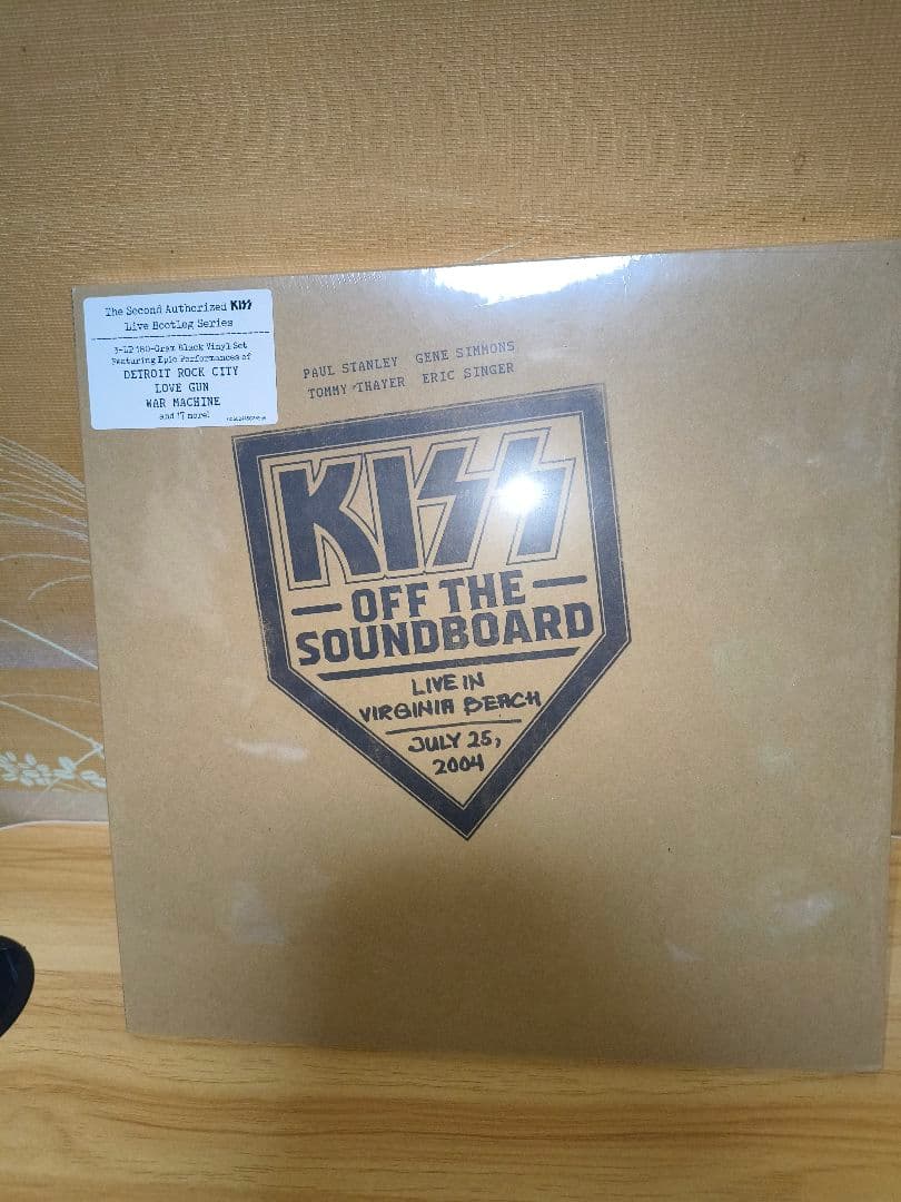 KISS/OFF THE SOUNDBOARD レコードセット