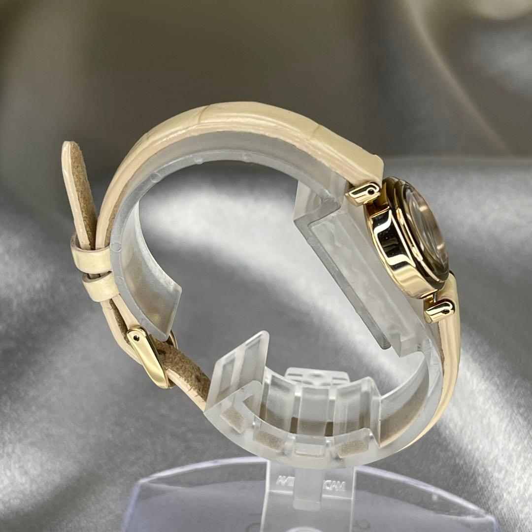 シチズン EG7082-07A エコドライブ レザーベルト 美品 稼動品